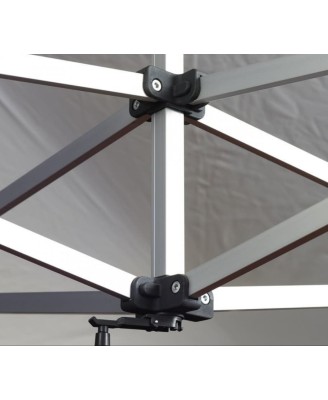 Tonnelle aluminium 3 x 6 m personnalisée | MS.DESIGN