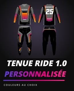 Tenue motocross MS.DESIGN Ride 1.0 personnalisée