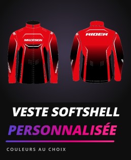 Veste softshell MS.DESIGN personnalisée