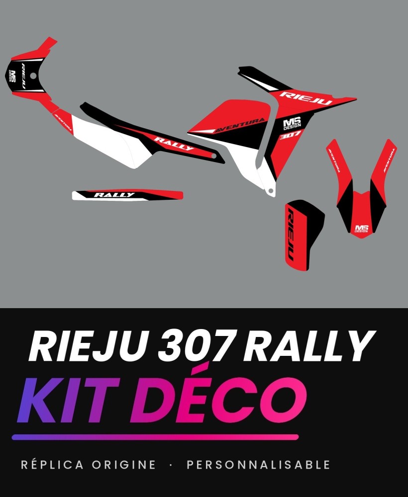 Kit déco Rieju 307 Rally MS.DESIGN