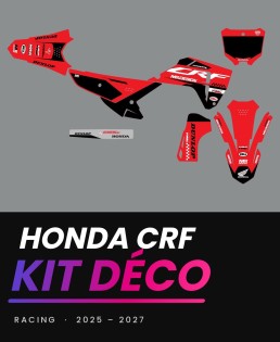 Kit déco Honda CRF Racing Serie 2025-2027 MS.DESIGN