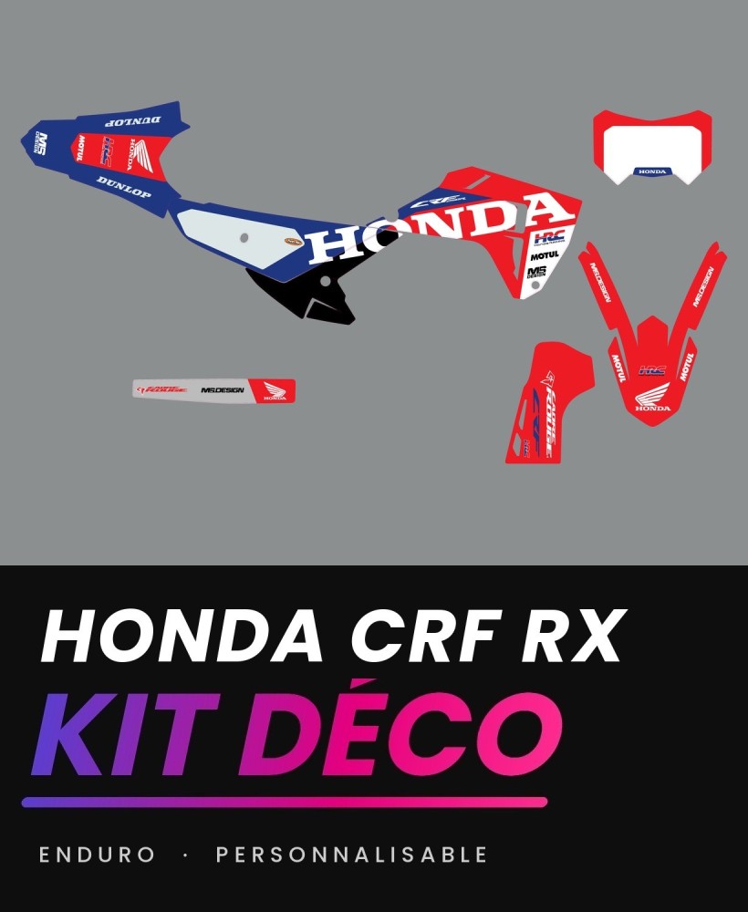 Kit déco Honda CRF RX enduro Factory Serie MS.DESIGN