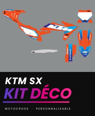 Kit déco KTM SX motocross Layered Serie MS.DESIGN