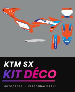Kit déco KTM SX motocross Layered Serie MS.DESIGN