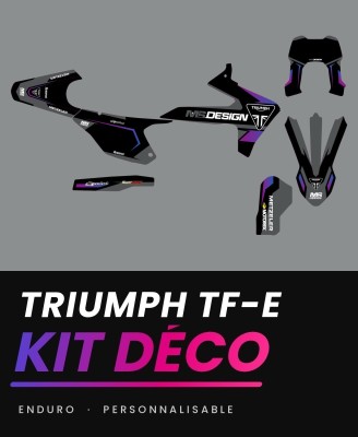 Kit déco Triumph TF-E enduro MS.DESIGN