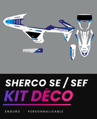 Kit déco Sherco SE SEF enduro Layered Serie MS.DESIGN