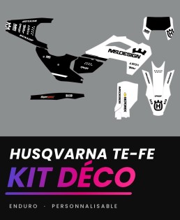 Kit déco Husqvarna TE FE enduro Basic MS.DESIGN