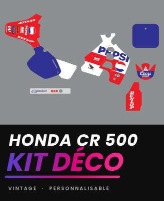 Kit déco Pepsi Serie Honda CR 500 1995-2001 MS.DESIGN