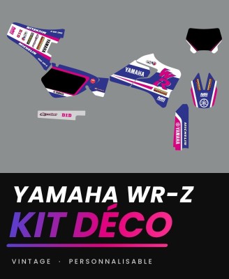 Kit déco Pink Serie Yamaha WR-Z 250 1996-2001 MS.DESIGN