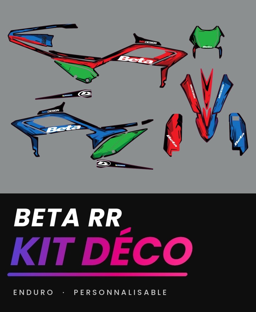 Kit déco Beta RR enduro MS.DESIGN