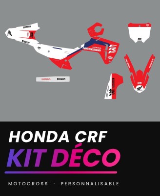 Kit déco Honda CRF Pro Serie MS.DESIGN