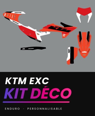 Kit déco KTM EXC enduro Core Serie MS.DESIGN