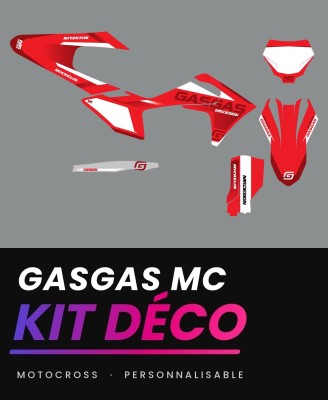 Kit déco GASGAS MC motocross Layered Serie MS.DESIGN