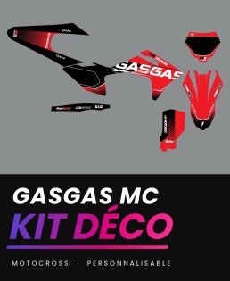 Kit déco GASGAS MC motocross Black Serie MS.DESIGN