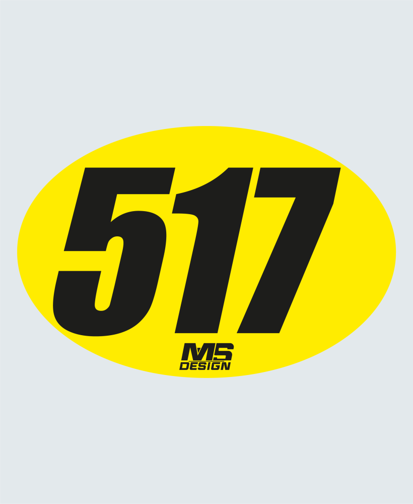 Kit de Numéro de Course Personnalisé – Rapide à Coller
