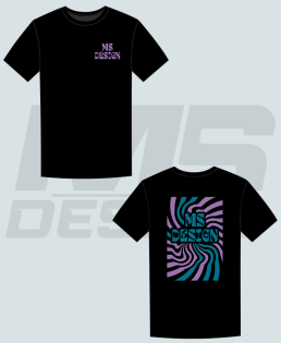 T-shirt Col Rond Coton - Finition Peau de Pêche | Ms Design
