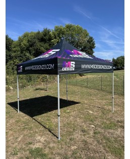 Tonnelle aluminium 3 x 3 m personnalisée | MS.DESIGN