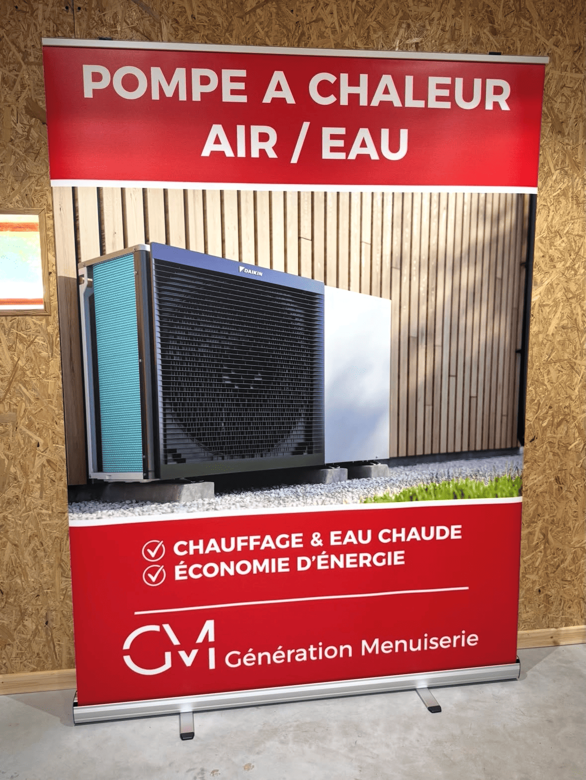 Panneau personnalisé