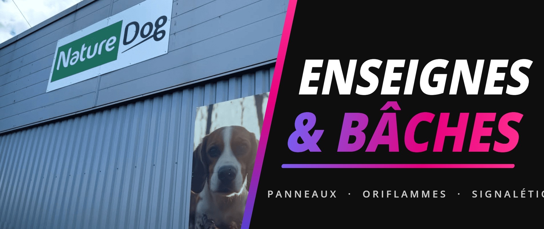 Enseignes et bâches MS.DESIGN